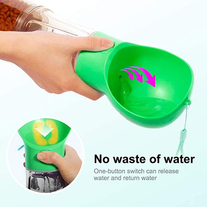 Multi-Purpose Dog Water Bottle – Portable Dispenser & Feeder | Fuzzle Pet Store