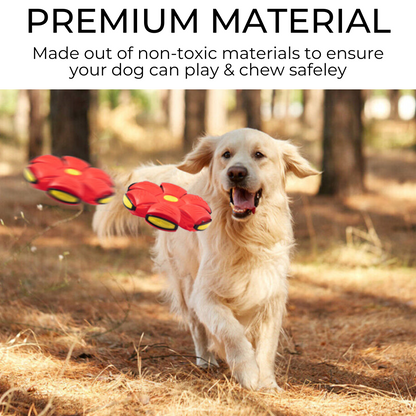 Dog Frisbee – Durable Flying Disc Toy for Pets | Fuzzle Pet Store