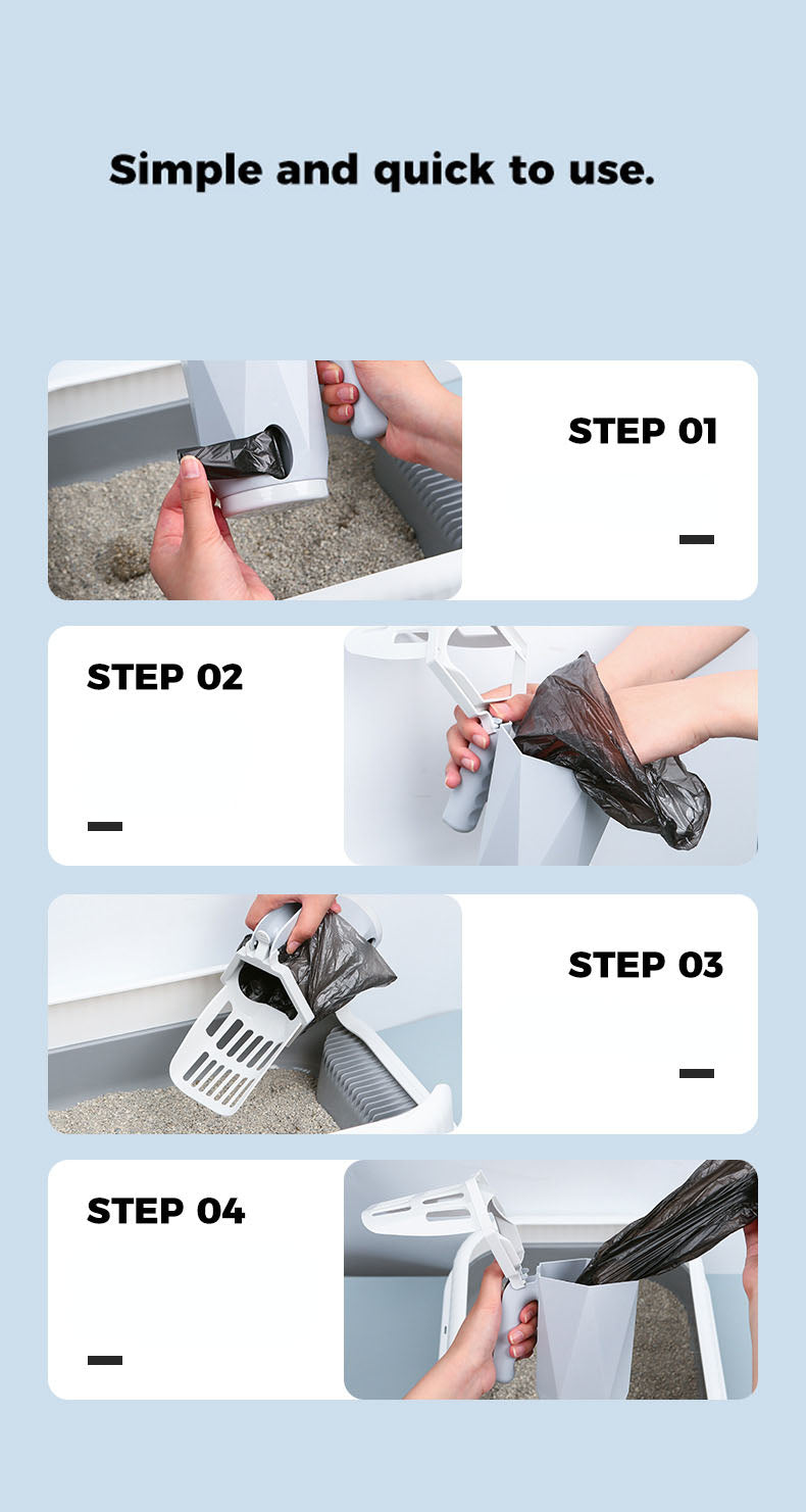 Pet Litter Scoop for Cats – Strong & Easy Clean Tool | Fuzzle Pet Store